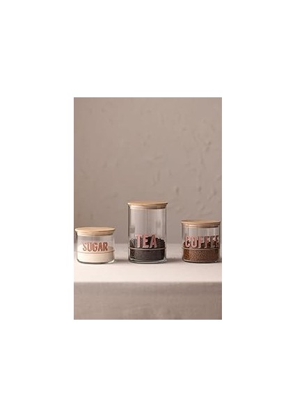 Retro Jar 3'lü Kavanoz Seti 1050 Cc/ 600 Cc/ 535 cc