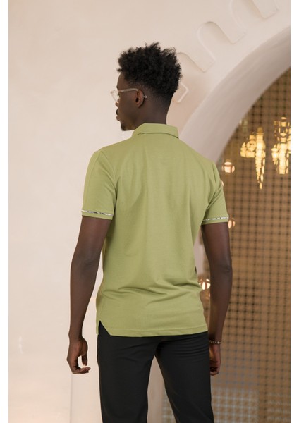 Regular Fit Yaka Garnili Pamuklu Polo Yaka T-Shirt fiyatları