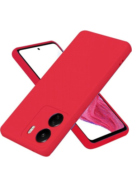 Xiaomi Redmi 13C Kılıf First Silikon - Kırmızı - KA5887-8975