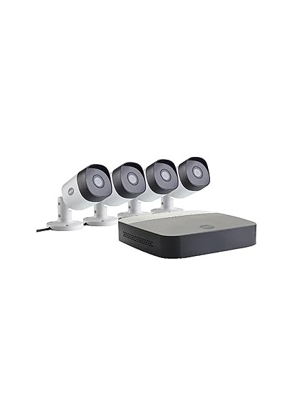 Yale SV-4C-4ABFX-2 Smart Home Cctv Eco Set Xl - Beyaz - 4 Kamera - Hd 1080P - IP67-20 M Gece Görüşü