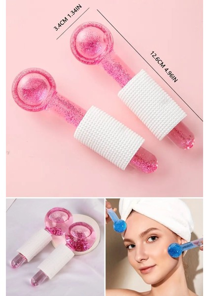 Yüz ve Göz Soğuk Masaj, Cilt Bakımı, Leke Önleyici Terapi Topu modelleri