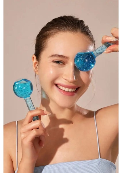 Yüz ve Göz Soğuk Masaj, Cilt Bakımı, Leke Önleyici Terapi Topu fırsatları