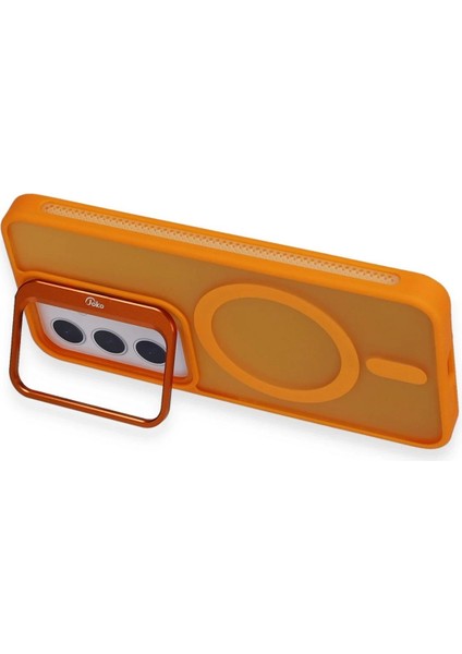 Samsung Galaxy S24 Plus Flet Lens Magsafe Kapak - Turuncu - KA3255-1706 fiyatları