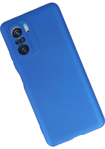 Newface Xiaomi Poco F3 Kılıf First Silikon - Mavi fiyatları