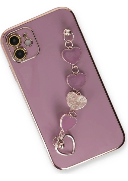 Newface iPhone 12 Kılıf Esila Silikon - Mor fiyatları