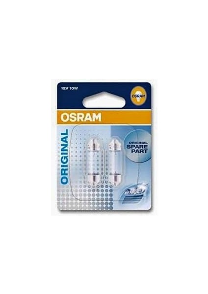 12V Sofi̇t Ampul 10W Uzun Ti̇p (41 Mm)