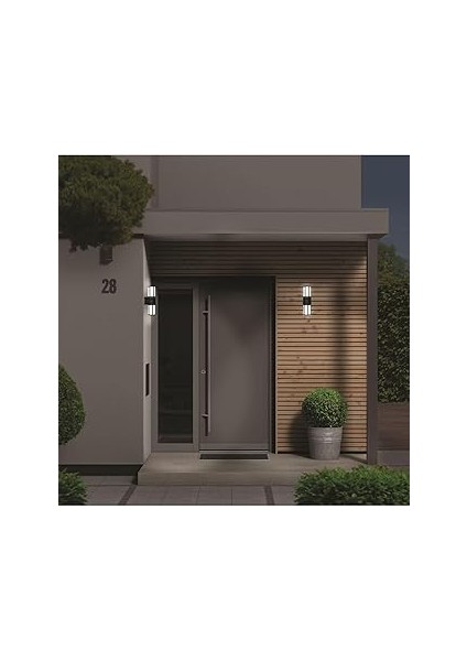 Ucuz Geldi Galata Çiftli Kafesli Aplik Bahçe Lambası Zita Bahçe Aydınlatması 220V E27 IP54 (Ug-Zt-0