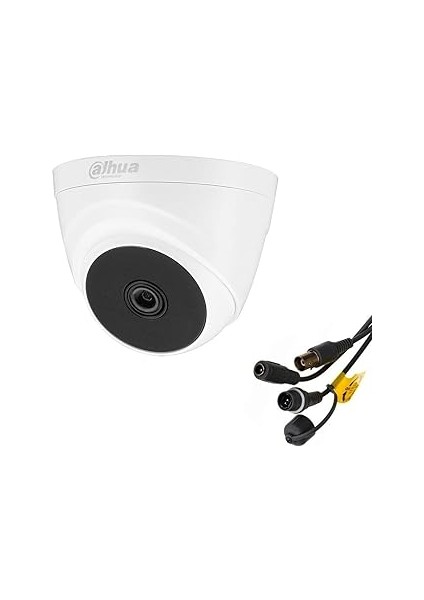 Dahua HAC-T1A21P-0280B-DIP 2 Mp 2.8mm Hd-Cvi Dome Kamera