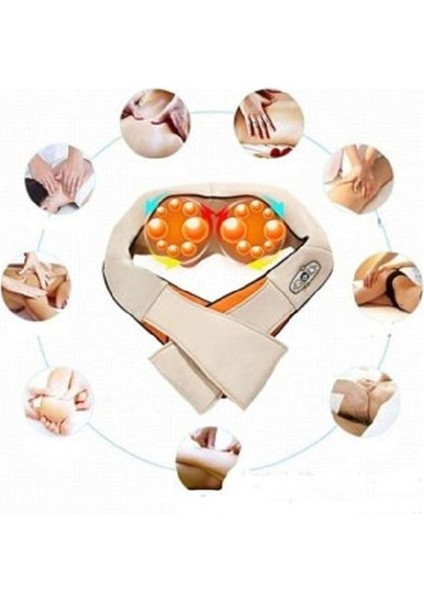 Isıtmalı Masaj Cihazı, Boyun, Bel, Omuz ve Sırt Destek modelleri