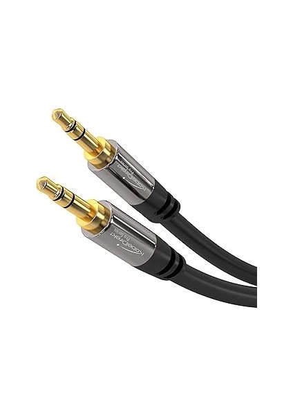 – Aux Kablosu, 3,5mm Jak Kablosu – 2,75m – Kırılmaya Metal Fişler – 0,3-10m A