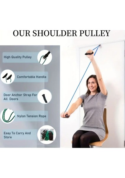Omuz ve Kol Egzersizleri Için Güç ve Tonlama Çekme Ipi, Sağlıklı Hareket Desteği modelleri