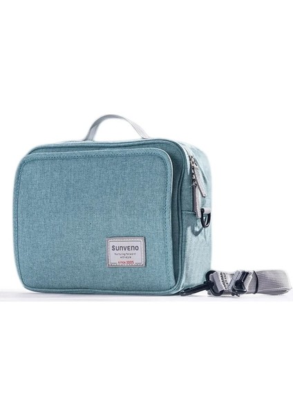 Büyük Yeşil Bebek Bezi Değiştirme Clutch Çantası