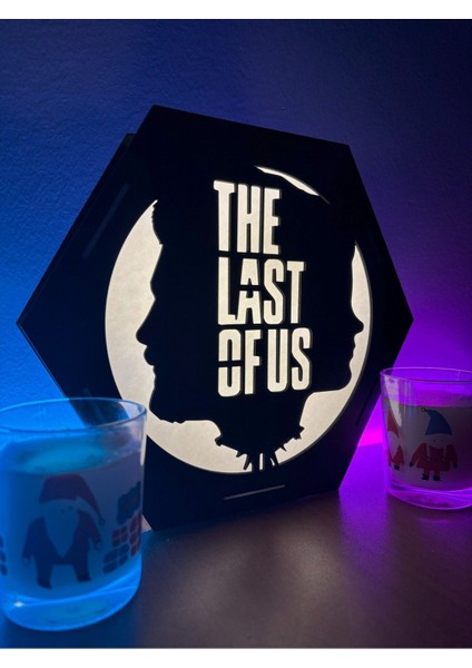Beyaz Last Of Us Masaüstü Dekoratif Lamba, Şık ve Modern Tasarım modelleri