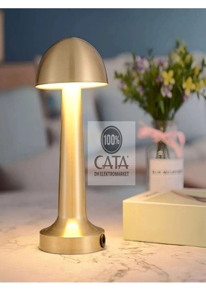 Şarjlı Antik Masa Lambası, Sarı, Modern ve Şık Tasarım, Ev ve Ofis Kullanımı fiyatları