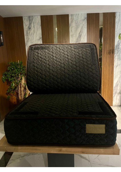 Neuton Cırt Cırtlı Ayrılabilir Herkül Yaylı Ortopedik Yatak 90X190 cm - Çift Kullanım