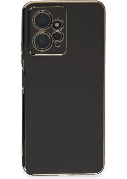 Newface Xiaomi Redmi Note 12 4g Kılıf Volet Silikon - Siyah