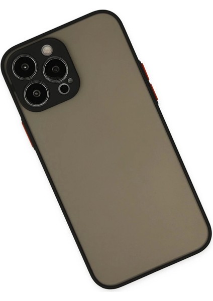 Newface iPhone 15 Pro Max Kılıf Montreal Silikon Kapak - Siyah modelleri