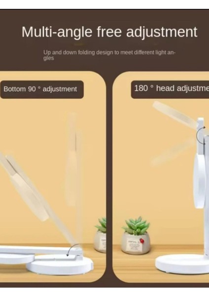 Şık Dokunmatik Masa Lambası, Ayarlanabilir Parlaklık, USB Şarjlı, LED Işık fırsatları