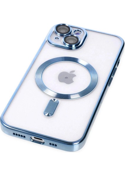 Newface iPhone 14 Plus Kılıf Kross Magneticsafe Kapak - Sierra Blue indirimleri