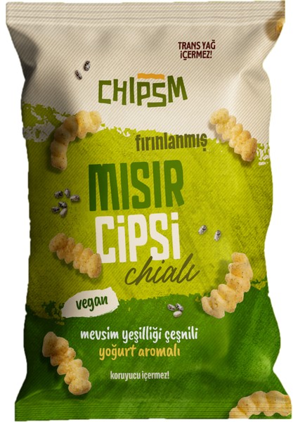 Chıpsm Mısır Cips Mevsim Yeşillikli Chialı 5'li Paket
