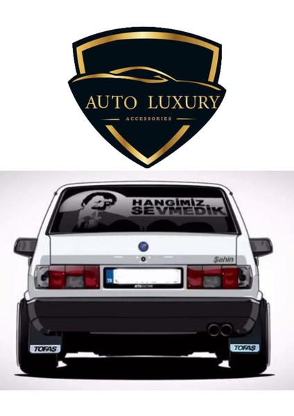 Tofaş Yazılı Siyah Plastik Paçalık Çamurluk 2 Adet fiyatları