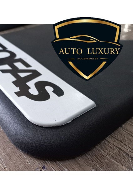 Tofaş Yazılı Siyah Plastik Paçalık Çamurluk 2 Adet modelleri