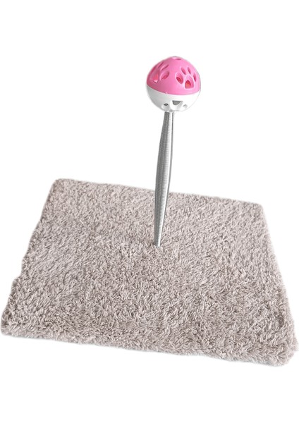 Yaylı Toplu Hacıyatmaz Kedi Aktivite Oyuncağı 16-20 cm Bej fiyatları