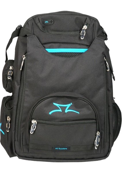 Ao Transit Black Turquoıse Scooter Sırt Çantası