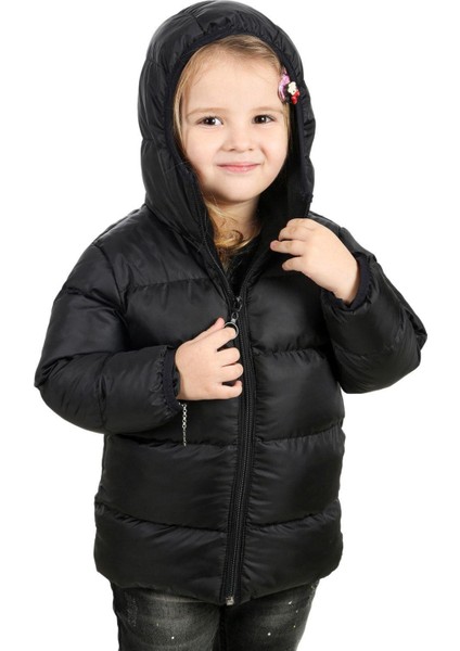 Kız Çocuk Polarlı Kapüşonlu Su Geçirmez Rüzgara Dayanıklı Şişme Kışlık Mont & Kaban fiyatları