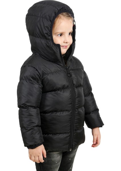Kız Çocuk Polarlı Kapüşonlu Su Geçirmez Rüzgara Dayanıklı Şişme Kışlık Mont & Kaban indirimleri