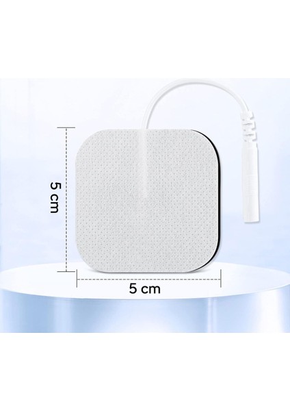 5 Paket, 20 Adet 5x5 cm Güçlendirilmiş Esnek Kıvrılabilir Elektrot Pedi modelleri