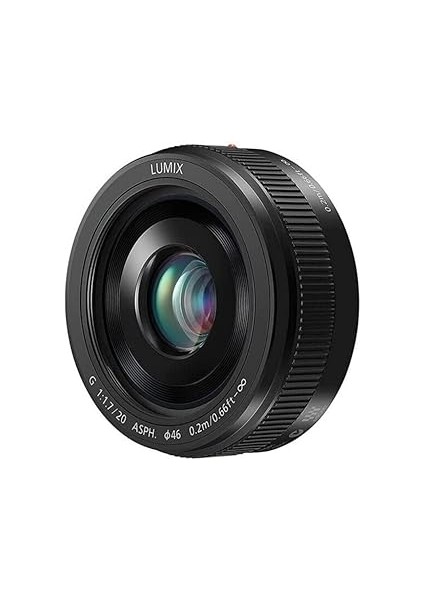 H-H020A Lumix G Sabit Uzaklığı 20 mm F1.7 Ii Asph. Objektif (Pancake Objektif, Filt