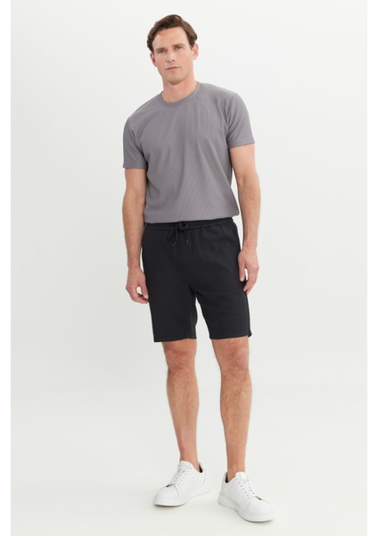 3'lü Paket %100 Pamuk Rahat Comfort Fit Beli Bağlamalı Yan Cepli Şort indirimleri