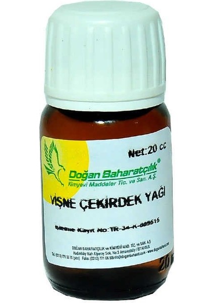Vişne Çekirdeği Yağı 20CC