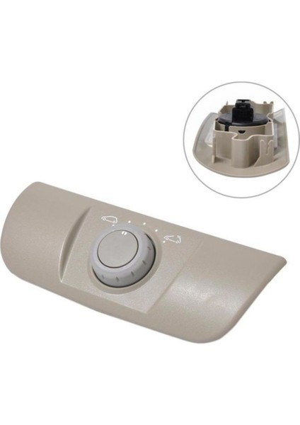 Krem Renkli 6 Pin Sunroof Anahtarı, Renault Megane 2 (2003-2008)