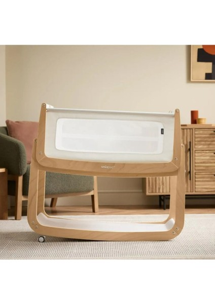Pod5 Yatak Başı Beşiği, 3’ü 1 Arada Tasarım, Sallanan Stand, Nefes Alabilen File Şilte modelleri