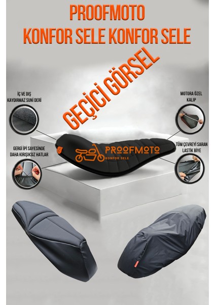 RKS Newlight & Newlight PRO Konfor Sele ve Yağmurluk Kılıfı