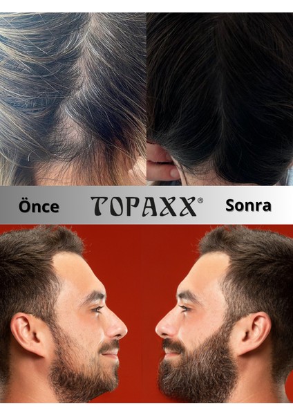 Kızıl/red Hair Saç Sakal Dolgunlaştırıcı Pudra Dip Boya 14 gr