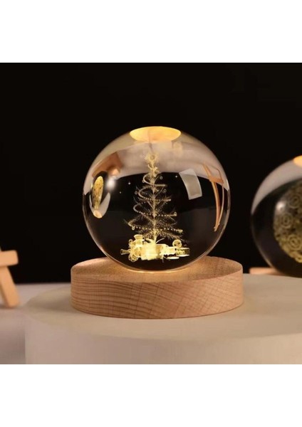 Renkli Işıklı Cam Küre 6cm, Dekoratif ve Şık Aksesuar fiyatları