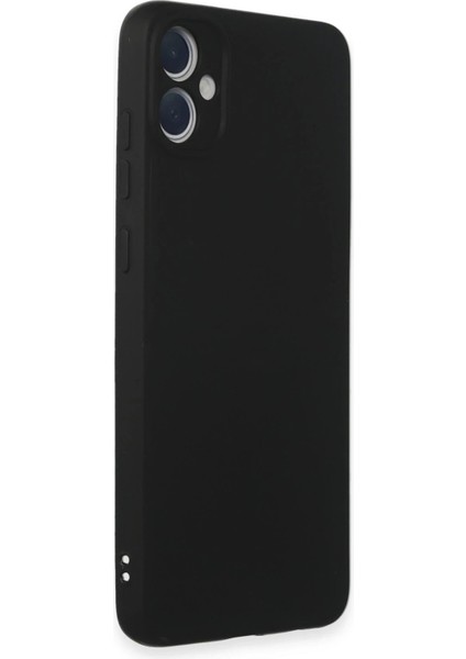Samsung Galaxy A05 Kılıf First Silikon - Siyah - KA5671-8956