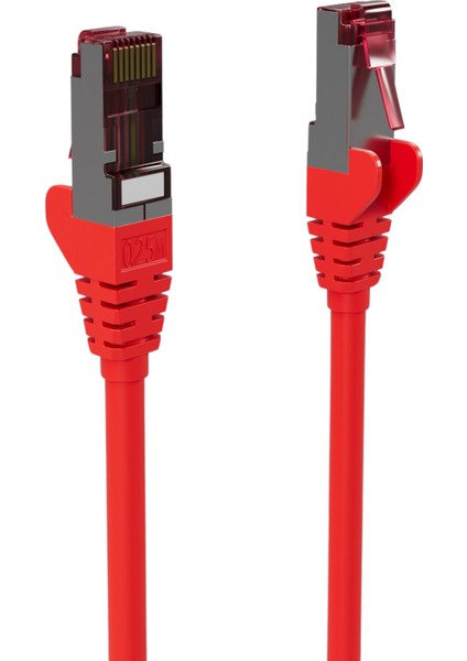 12 Adet Irenıs Cat 6A S/ftp Ethernet Data Center Kablosu, 15 cm modelleri