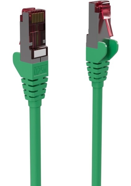 12 Adet Irenıs Cat 6A S/ftp Ethernet Data Center Kablosu, 15 cm modelleri