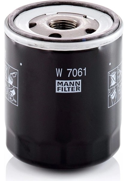 W 7061 - Yağ Filtresi - Mann Fılter