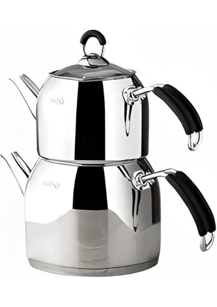 29006 Maxi Modern Çelik Çaydanlık Takımı
