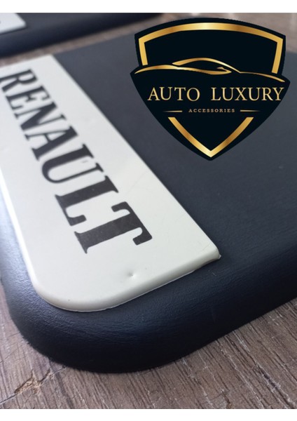 Renault Yazılı Reno Siyah Plastik Paçalık Çamurluk 2 Adet