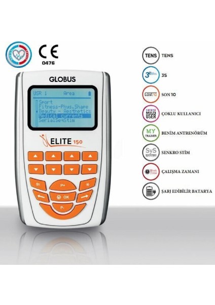 Elite 150 4 Kanallı Tens Ems Kombine Cihaz
