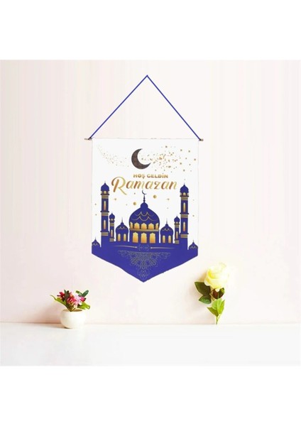 Kumaş Flama ''hoş Geldin Ramazan''