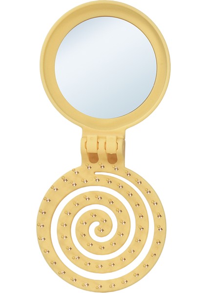 Beauty Makaron Saç Fırçası – Favori Lezzetler Serisi | Katlanabilir Ayna ve Tarak Seti