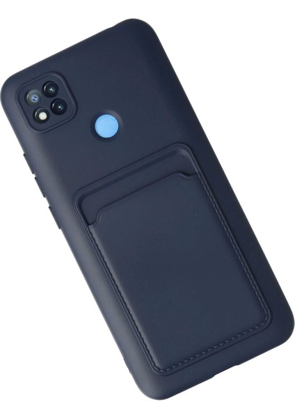 Newface Xiaomi Redmi 9c Kılıf Kelvin Kartvizitli Silikon - Lacivert modelleri