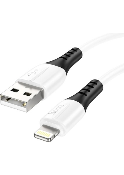 Hoco X82 iPhone Lightning To USB 2.4A Silikon Data ve Şarj KABLOSU-(1903) - KA7333-5684 fiyatları